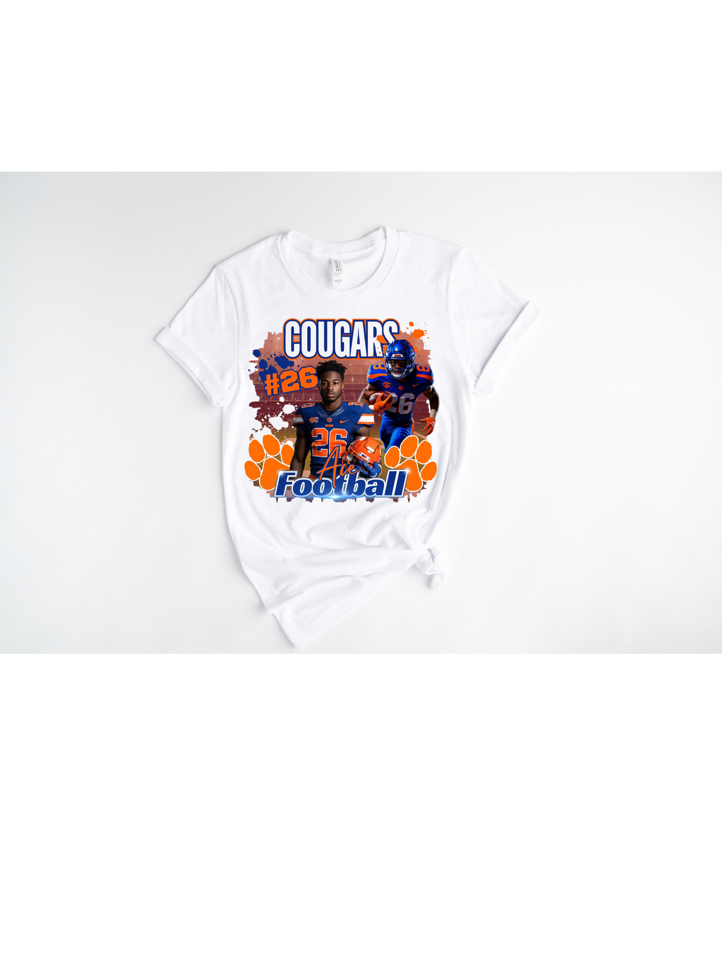 CUSTOM FOOTBALL T-SHIRTS