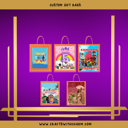 CUSTOM GIFT BAGS