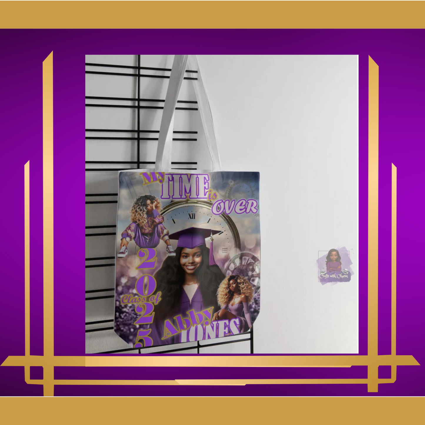 CUSTOM CANVAS TOTE BAG