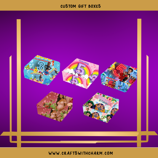 CUSTOM GIFT BOXES