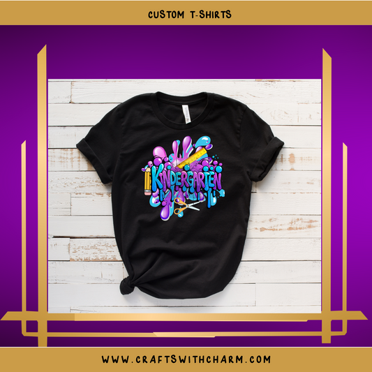 BACK TO SCHOOL CUSTOM T-SHIRTS