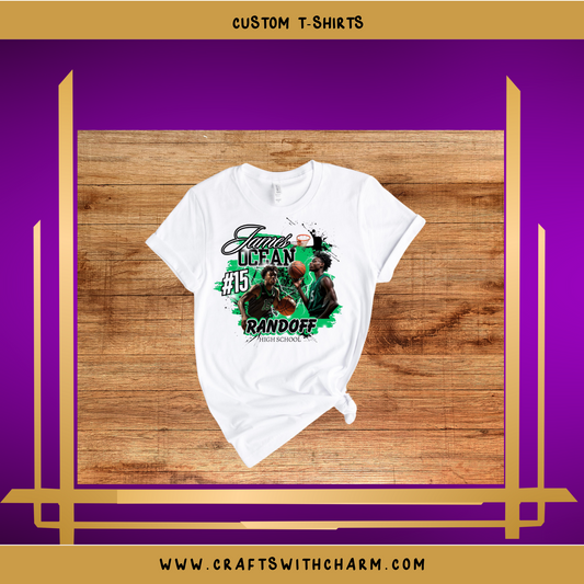 CUSTOM BASKETBALL T-SHIRTS