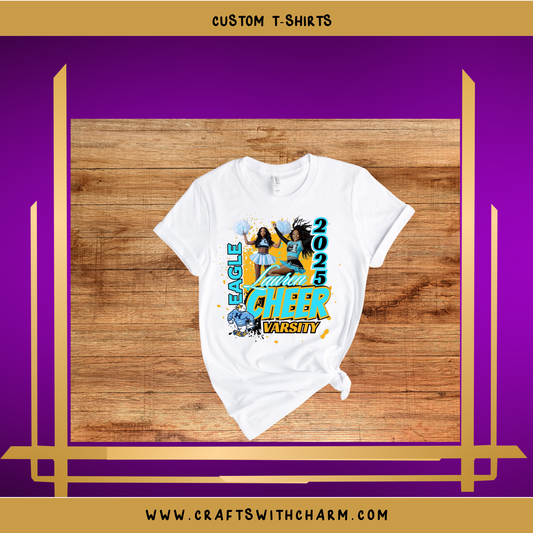 CUSTOM CHEERLEADER T-SHIRT