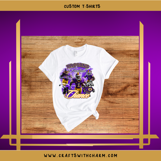CUSTOM FOOTBALL T-SHIRTS