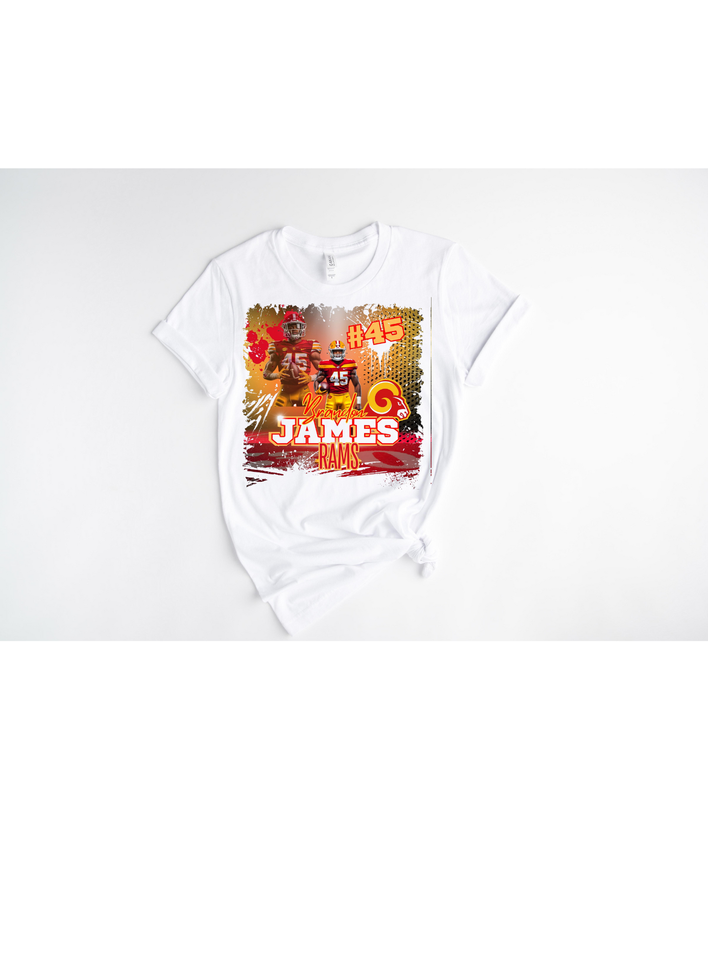 CUSTOM FOOTBALL T-SHIRTS