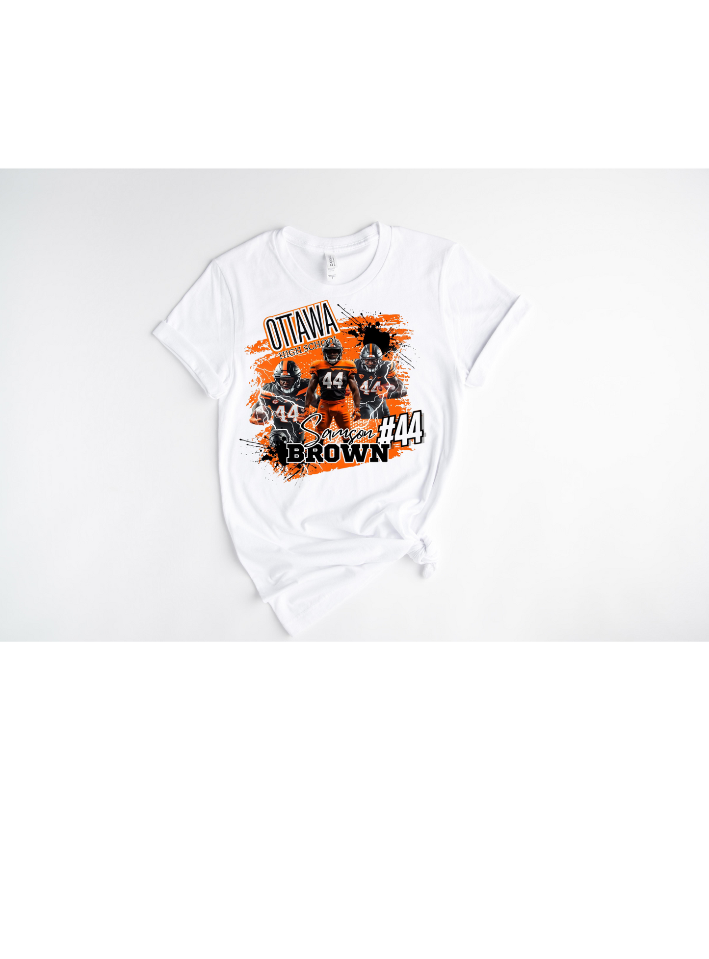 CUSTOM FOOTBALL T-SHIRTS