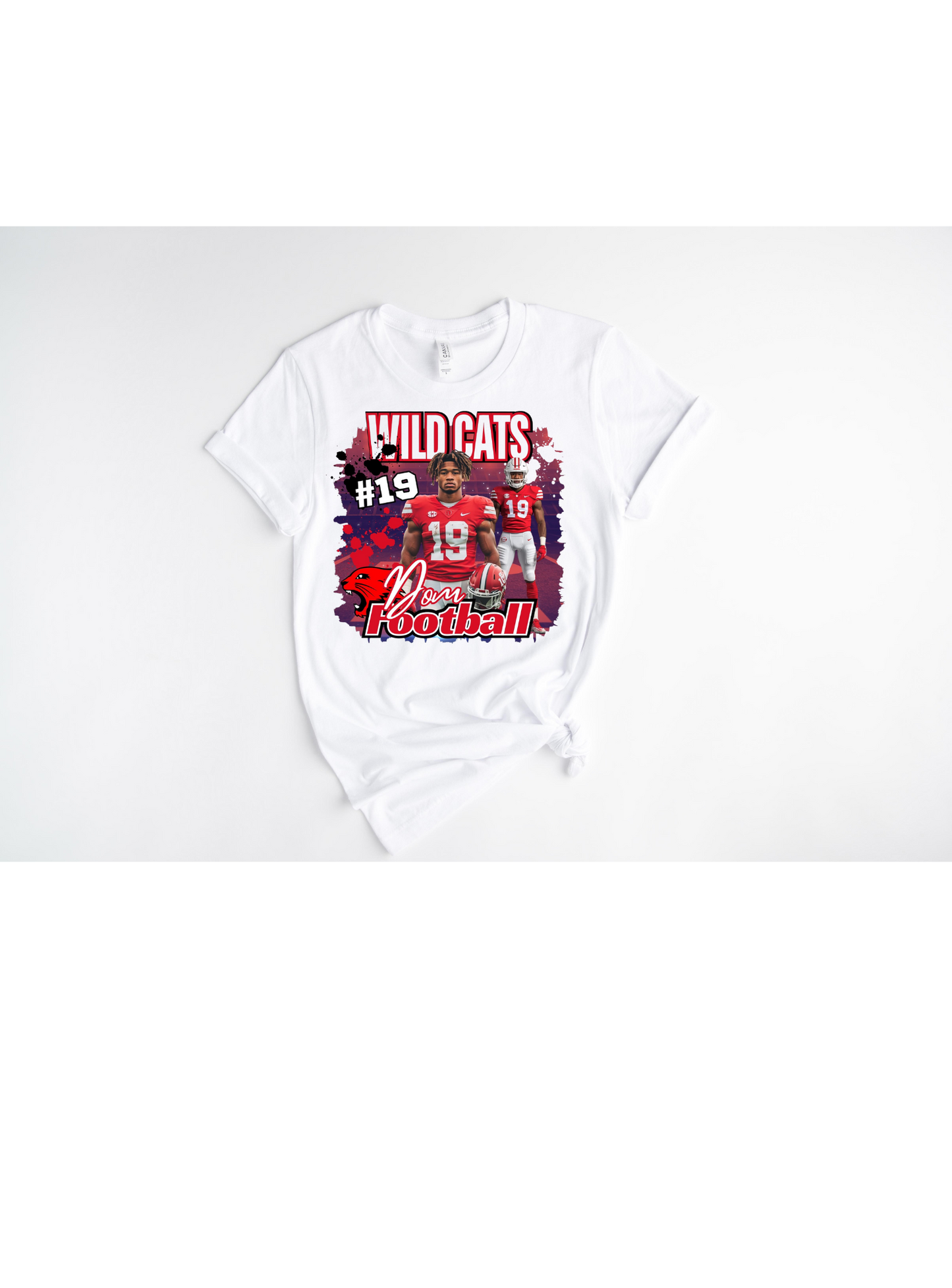 CUSTOM FOOTBALL T-SHIRTS