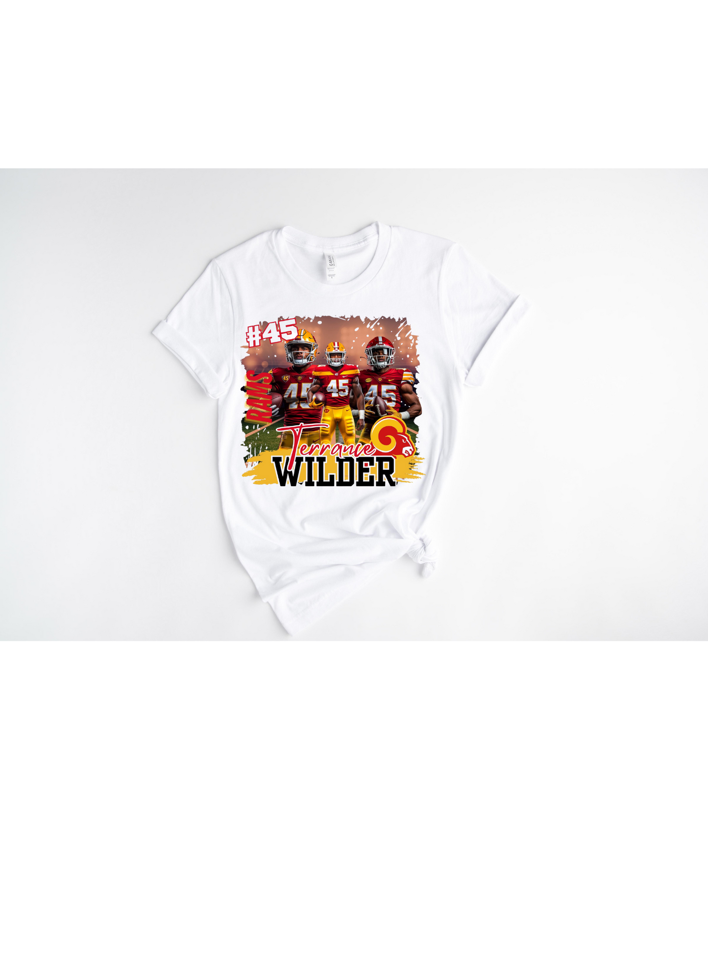 CUSTOM FOOTBALL T-SHIRTS