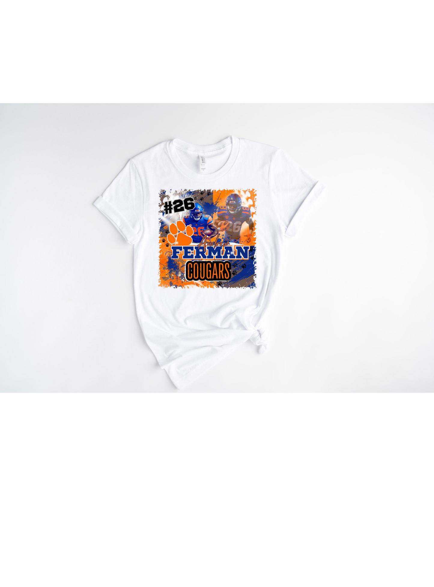CUSTOM FOOTBALL T-SHIRTS