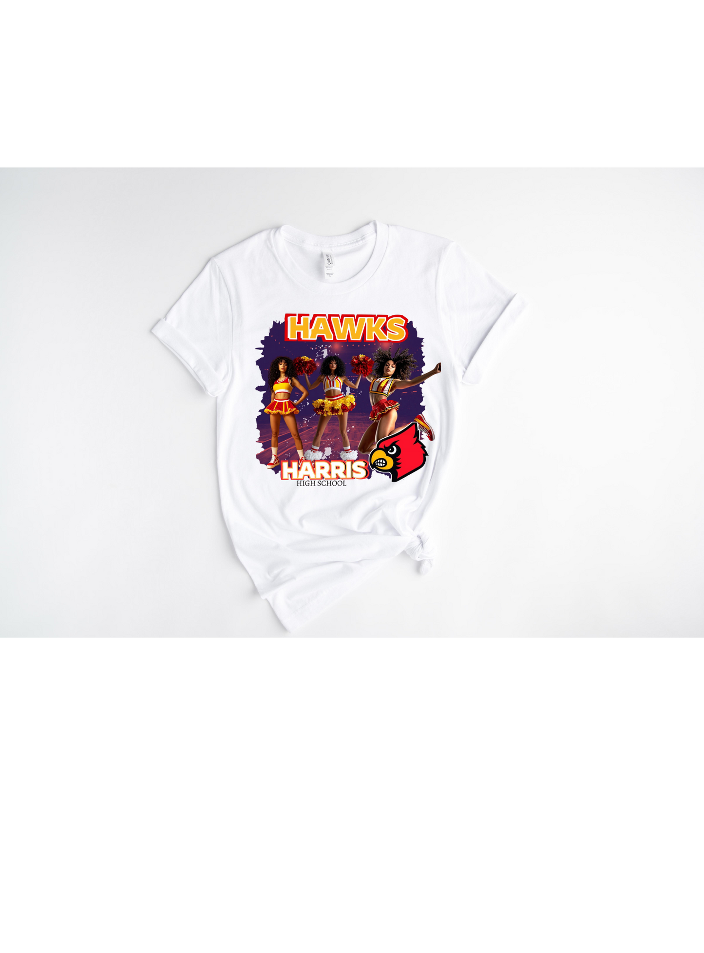 CUSTOM CHEERLEADER T-SHIRT