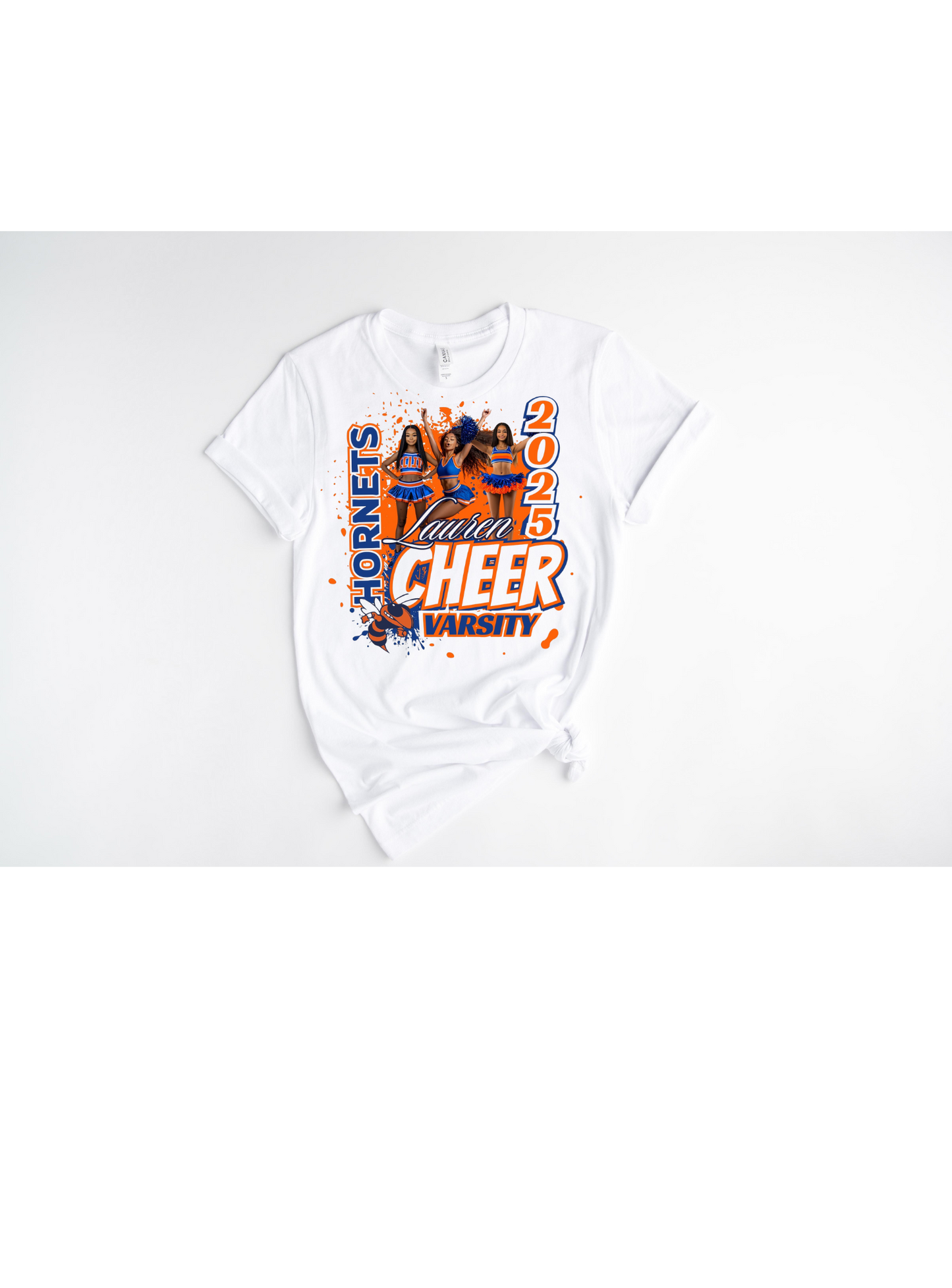 CUSTOM CHEERLEADER T-SHIRT