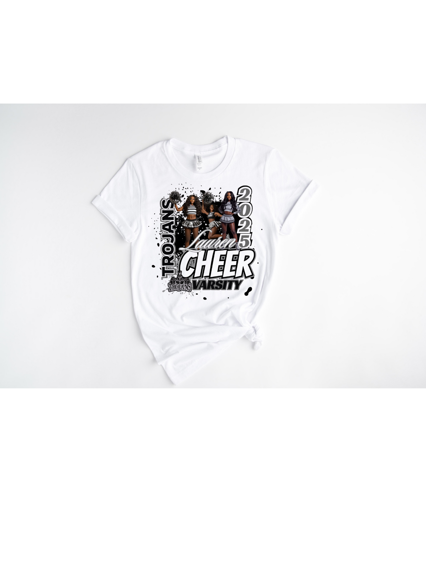 CUSTOM CHEERLEADER T-SHIRT