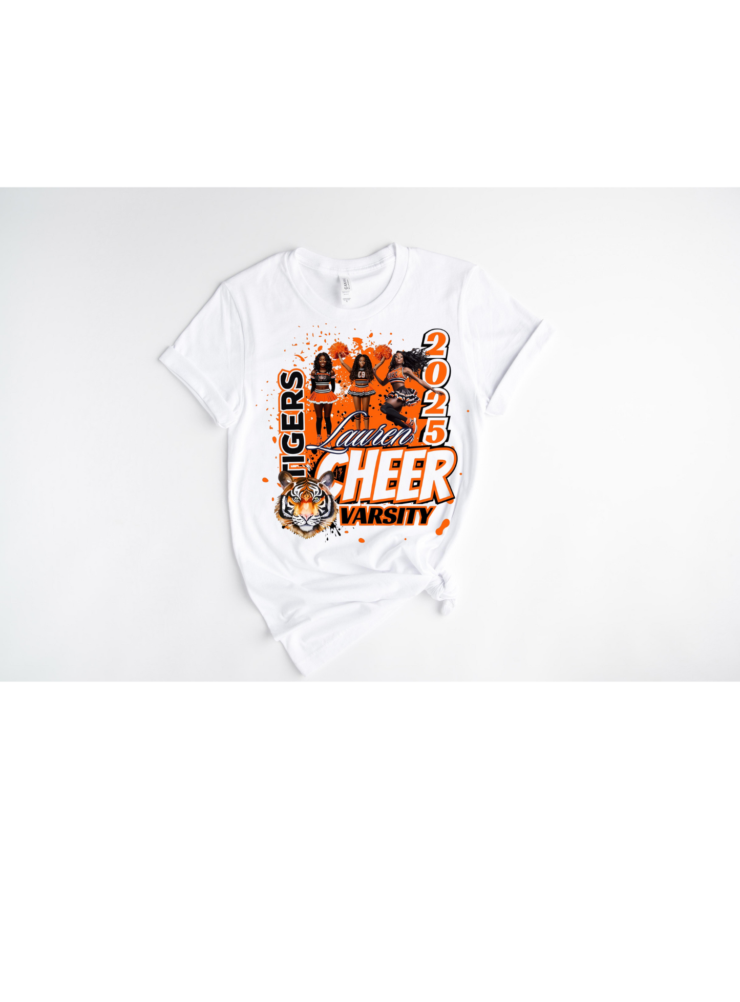 CUSTOM CHEERLEADER T-SHIRT