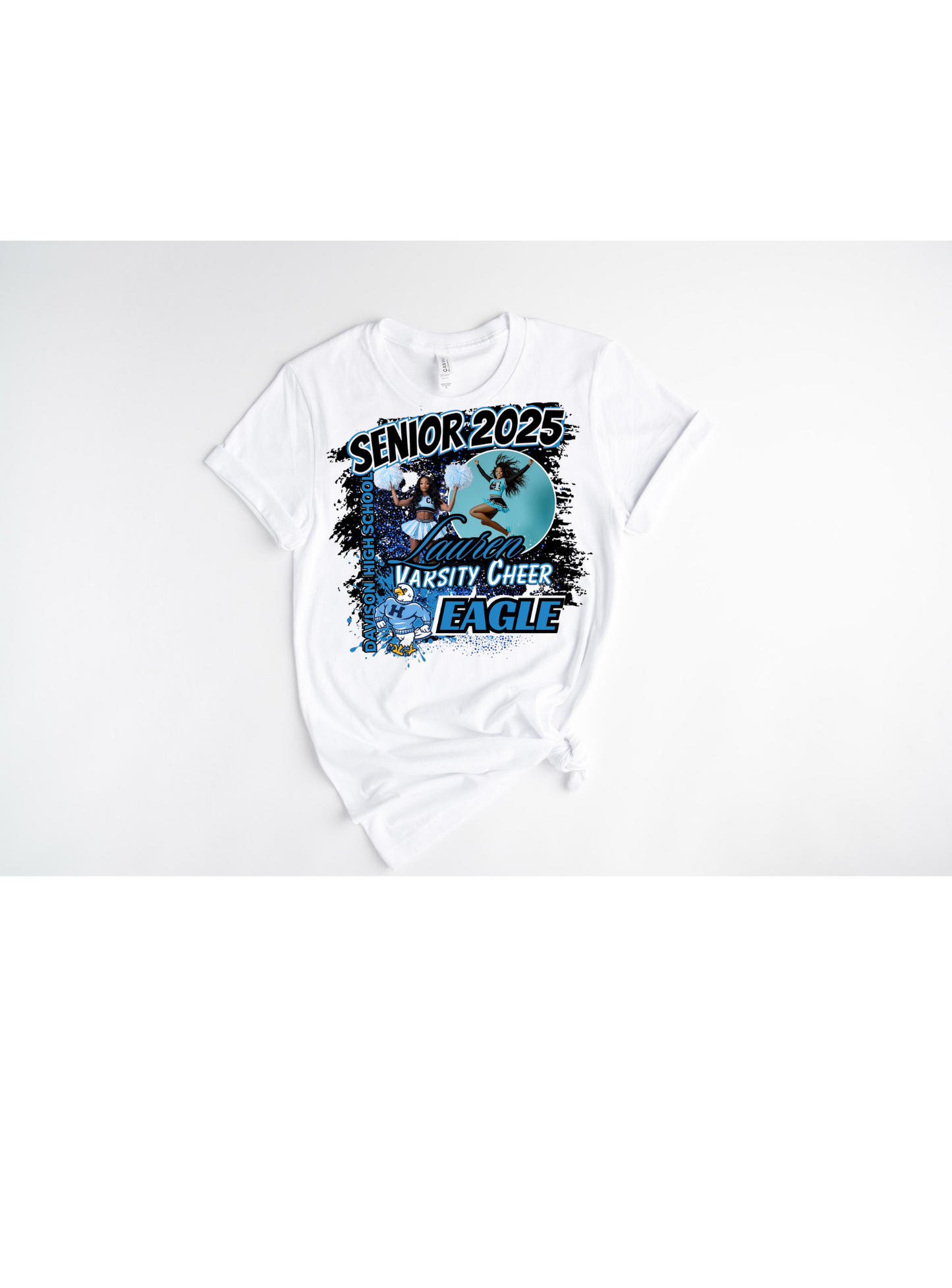 CUSTOM CHEERLEADER T-SHIRT