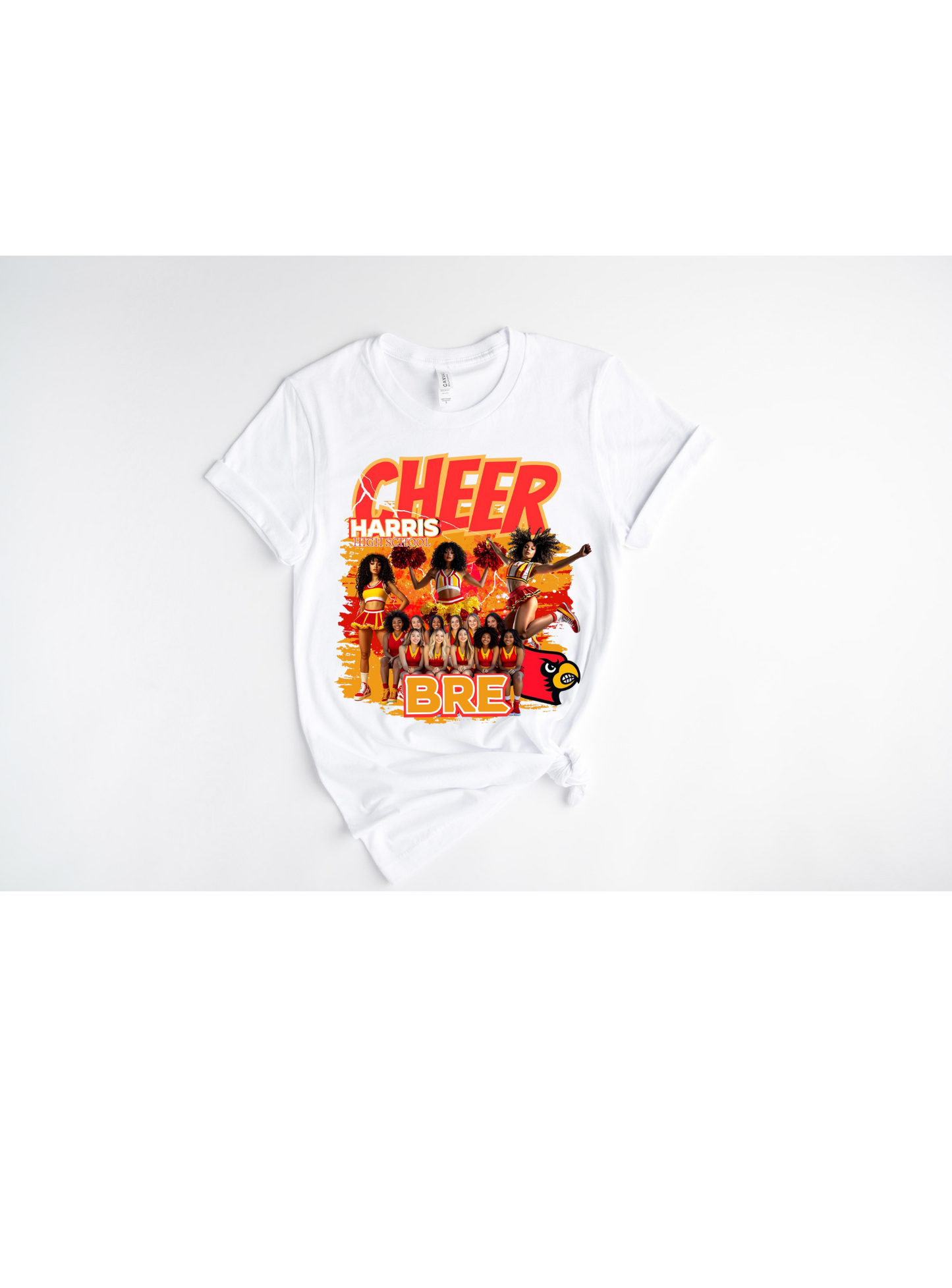 CUSTOM CHEERLEADER T-SHIRT