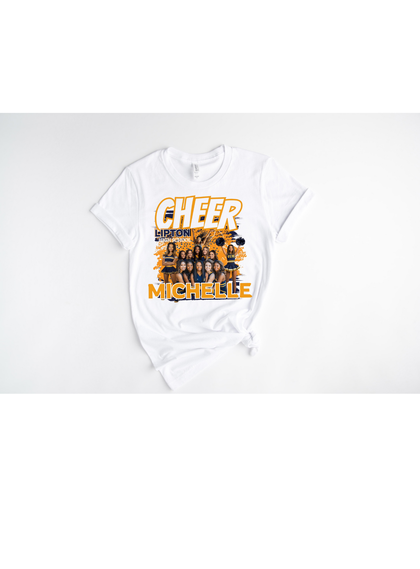 CUSTOM CHEERLEADER T-SHIRT