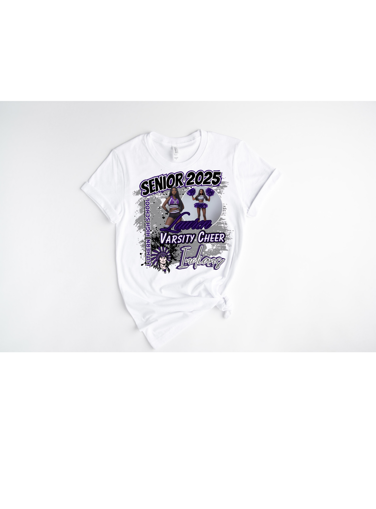 CUSTOM CHEERLEADER T-SHIRT