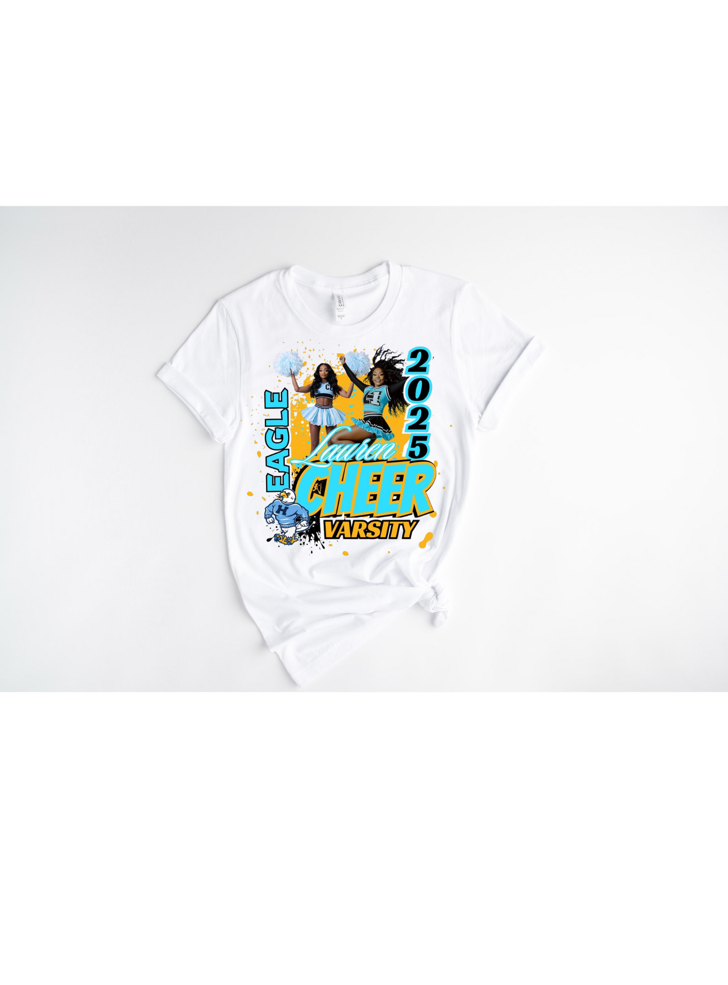 CUSTOM CHEERLEADER T-SHIRT