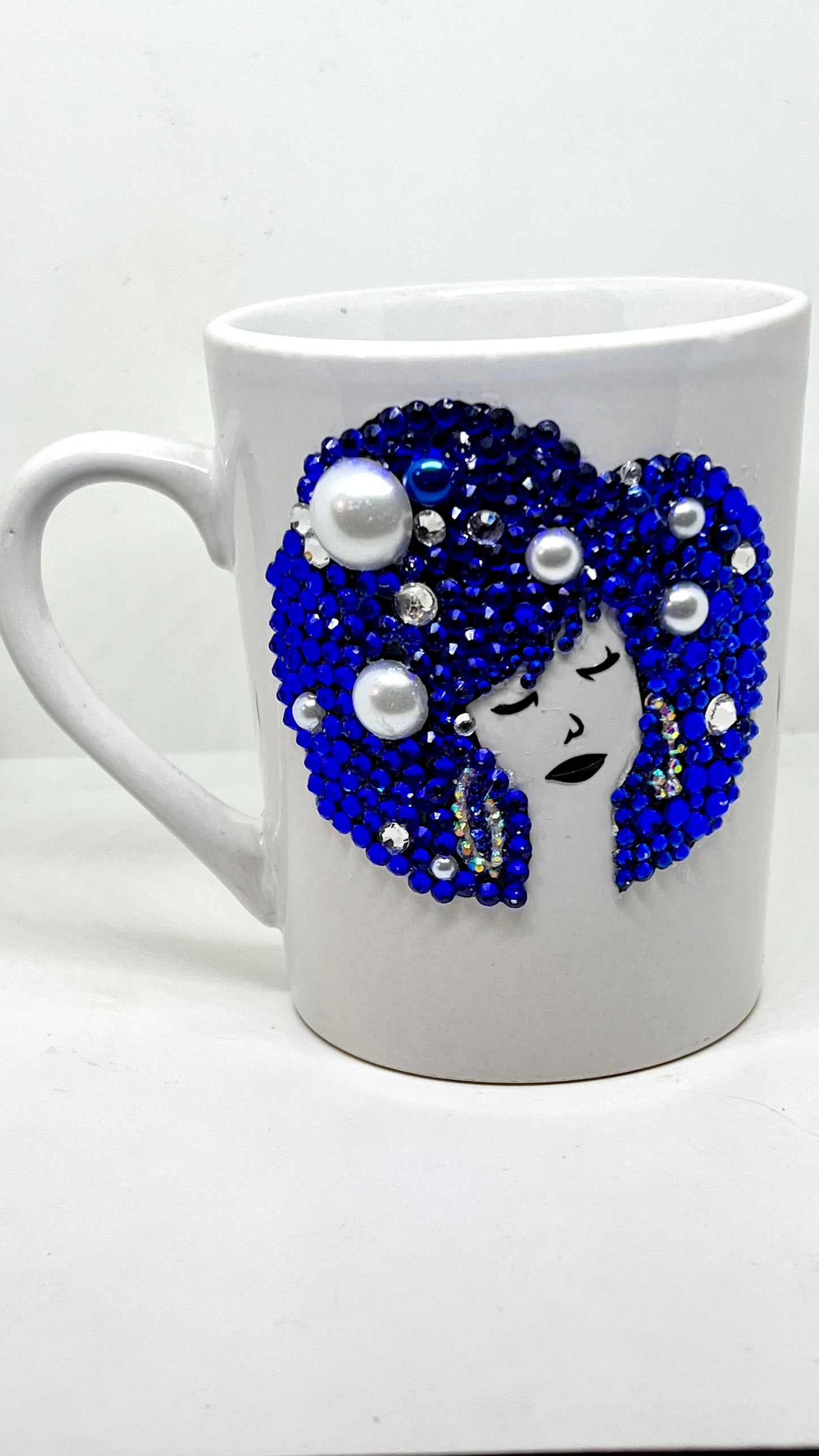 AFRO JEWELED MUGS